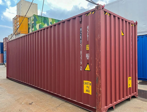 Contenedor High Cube 30 ft – 58 m³