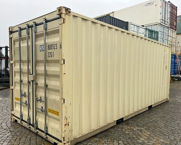 Contenedor Marítimo 20 ft Doble Puerta – Ocasión