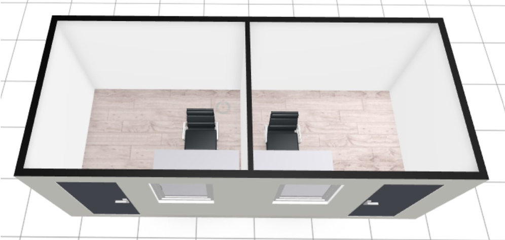 Oficina Contenedor 15 m² – Aislada, Equipada y 100 % Móvil - Imagen 2