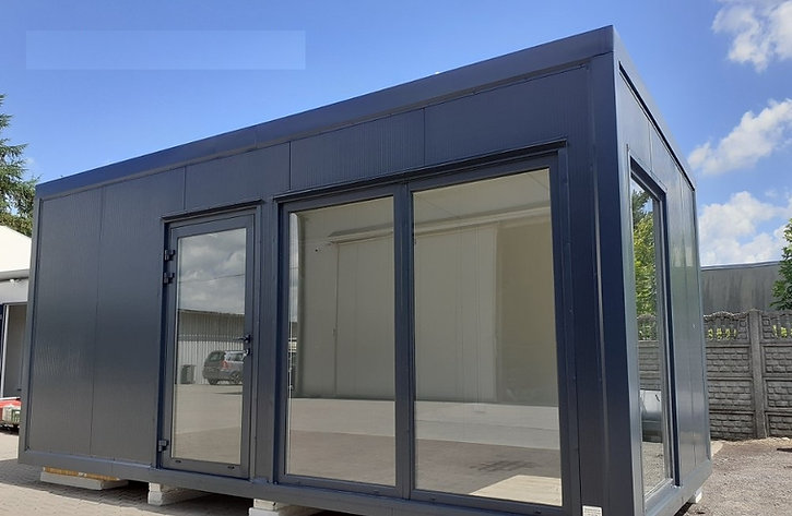 Oficina Contenedor 18 m² – Aislada, con Baño y Kitchenette Listos para Usar