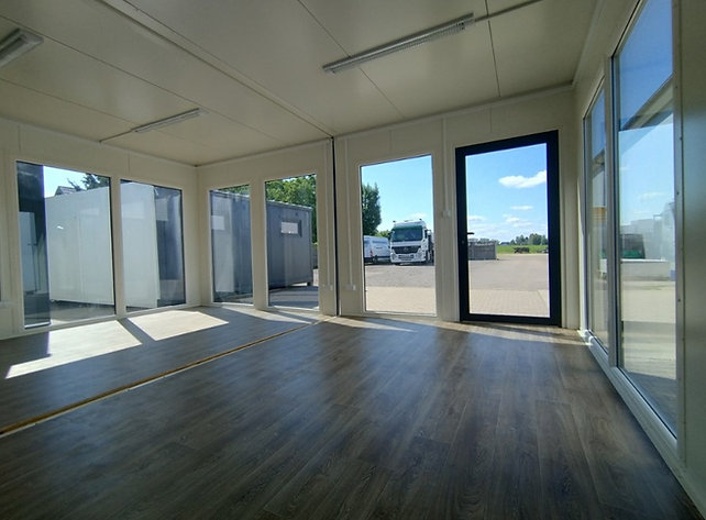 Oficina Contenedor 36 m² (6 × 6 m) – Aislada, con Baño y Kitchenette Listos para Usar - Imagen 4