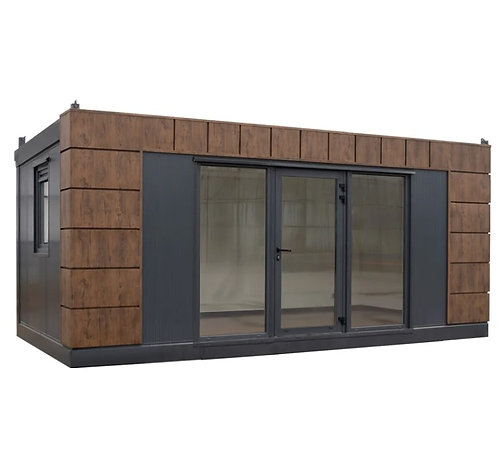 Oficina Contenedor 6 × 3 m – Aislada, Diseño RAL 7016 y Lista para Usar - Imagen 3