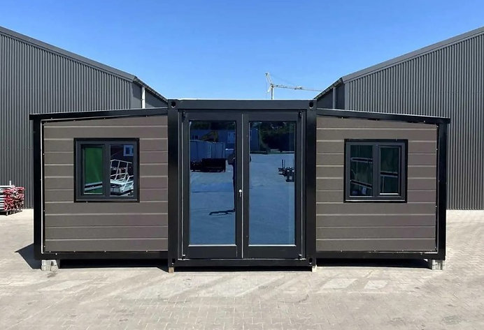 Tiny House Plegable « Dallas De Luxe Los Gigantos » 40 ft – Chalet XXL de Lujo con 3 Dormitorios