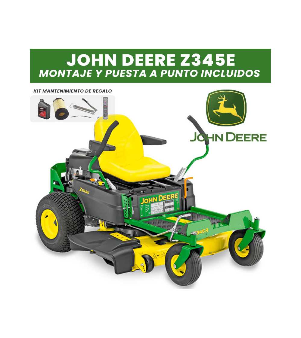 Cortacésped Giro John Deere Z345R 107cm 27HP - Imagen 4
