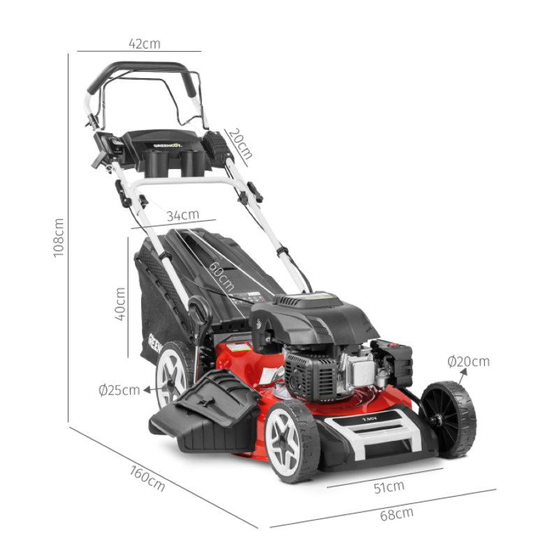 Cortacésped de gasolina GLM880X - Imagen 7