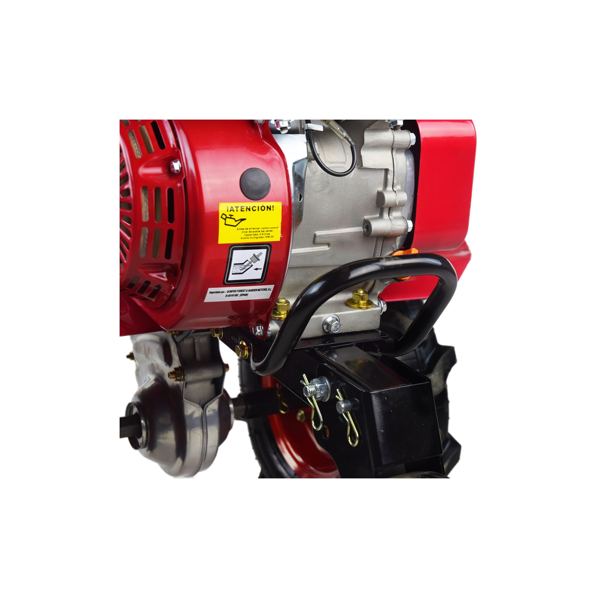 Motoazada gasolina OHV 208cc 7CV 90cm + Kit agrícola - Imagen 2
